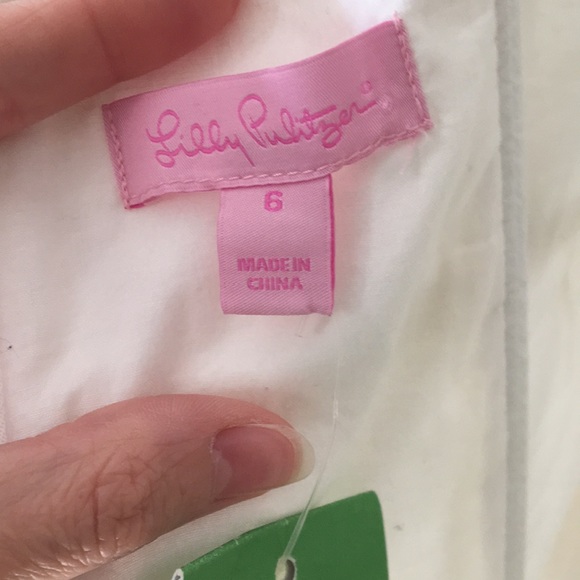NWT Off White Lilly Pulitzer Dress (Size 6) - Picture 4 of 6